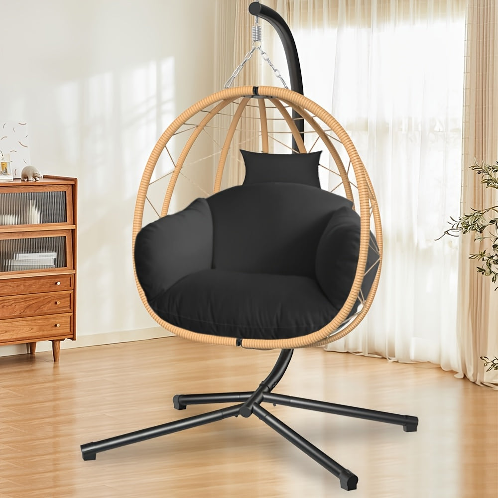 A Parachute Basket Designed for One Person, Featuring Soft And Cozy Seating with Headrests, Breathable Materials, And Thick Padding, Ideal for Relaxation And Leisure in Gardens And Outdoor Settings