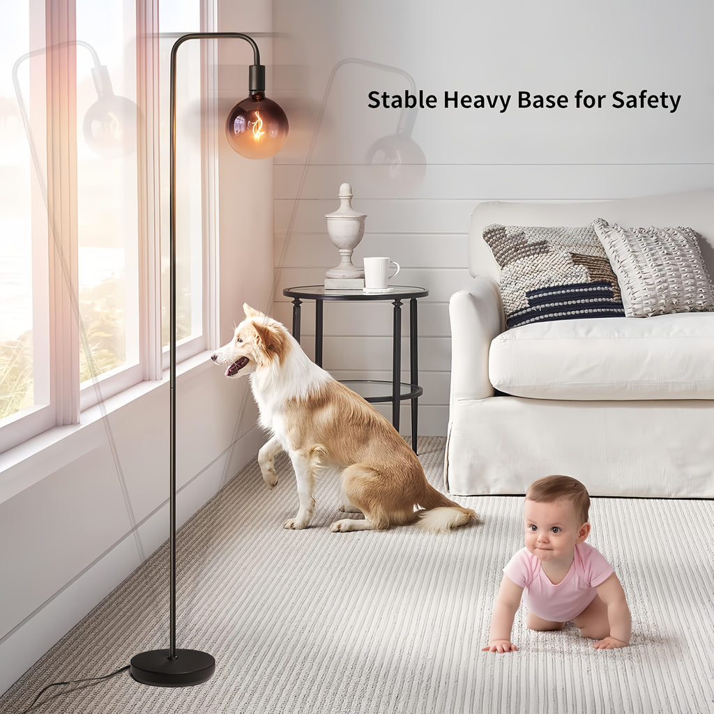 Minimalist Industrial Floor Lamp - 6\